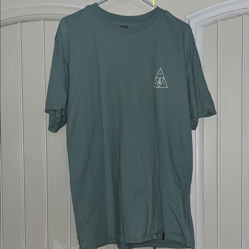 HUF Men's Blue Graphic Tee